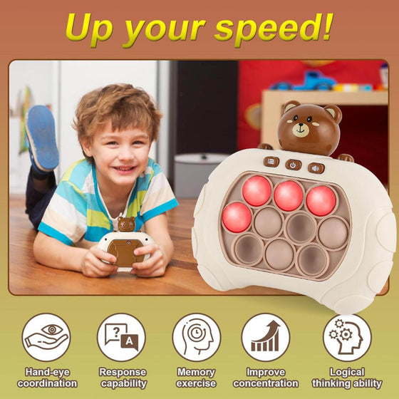 Juego de memoria Pop It oso antiestrés