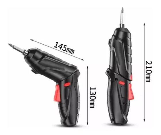 Destornillador inalámbrico 4.8V con 47 piezas