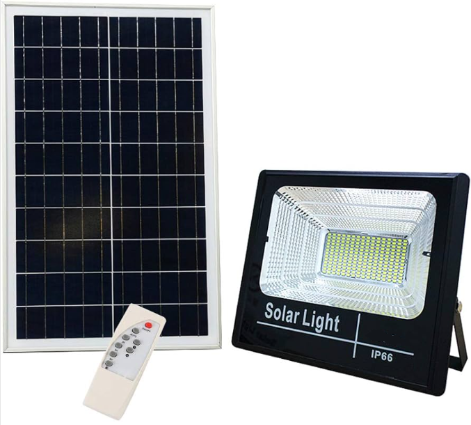 Foco LED solar 300W exterior IP66