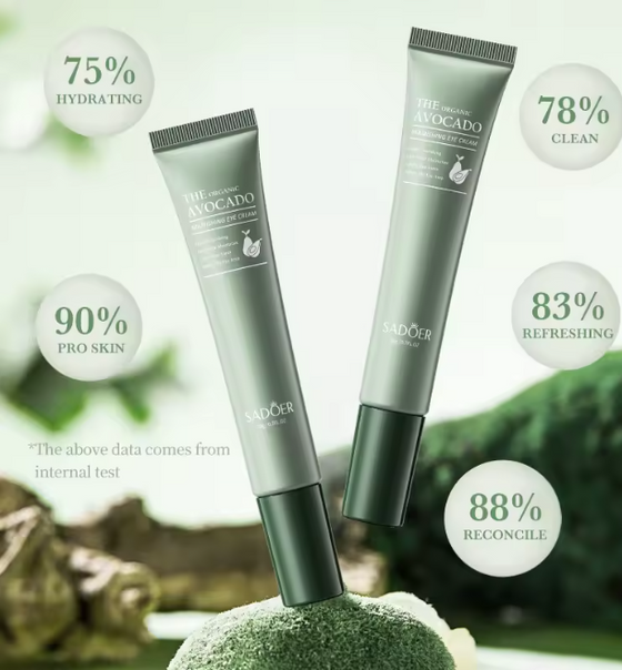 Crema de ojos de aguacate nutritiva
