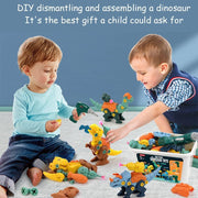 Bloques de construcción de dinosaurios para niños