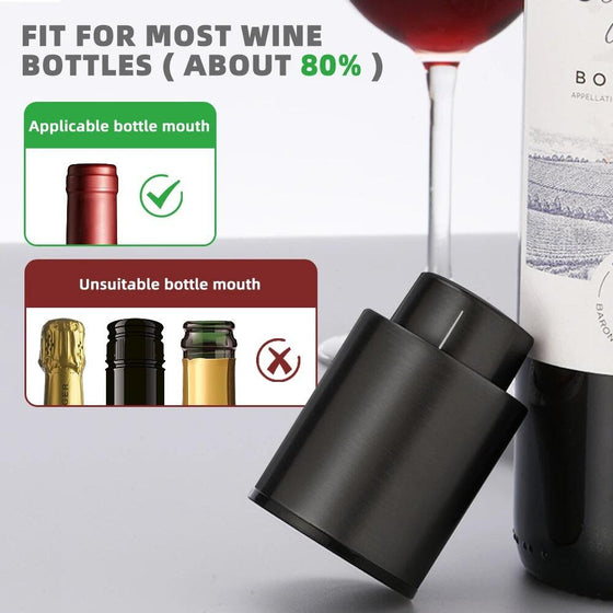 Tapón de Vino al Vacío para Conservar Aroma