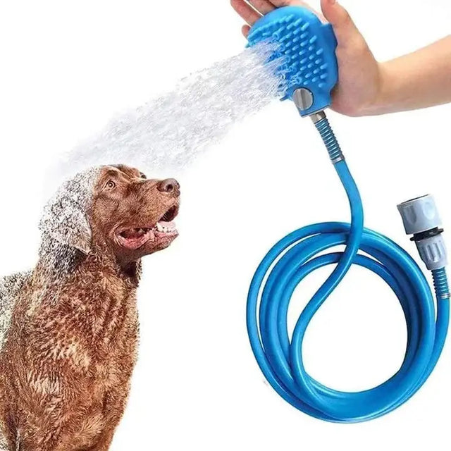 Manguera para mascotas con masaje
