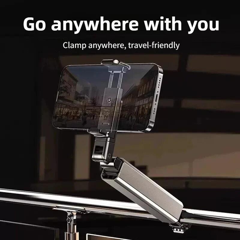 Soporte móvil aluminio plegable viaje
