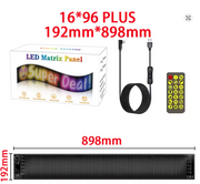 Panel LED Matrix 16x96 programable