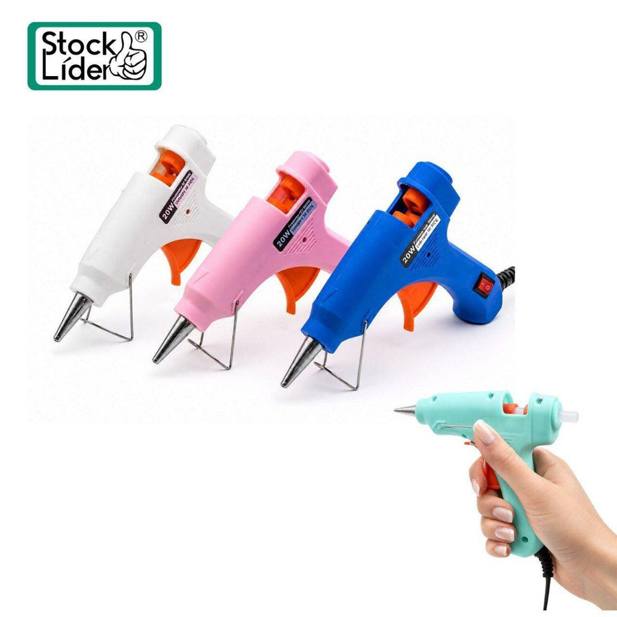 Pistola termofusible para manualidades
