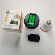 Bombilla recargable con sensor de mano