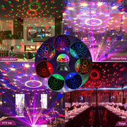 Bola luz RGB con altavoz Bluetooth