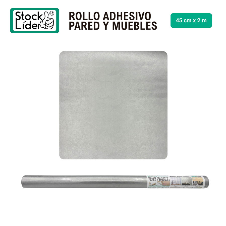 Rollo adhesivo pared y muebles 45x2 m