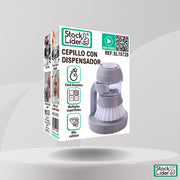Cepillo con dispensador para limpiar mejor