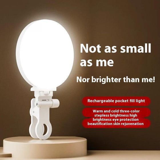 Luz de relleno para móvil portátil