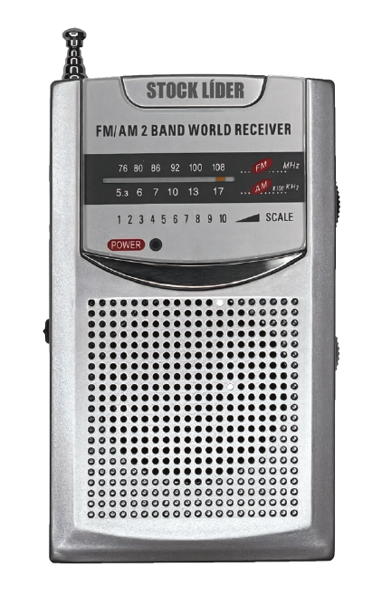 Radio AM FM portátil compacta