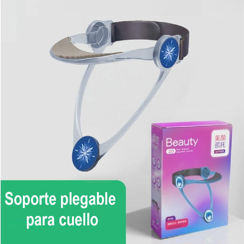 Soporte plegable para cuello ajustable