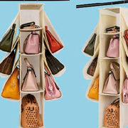 Organizador colgante para bolsos armario