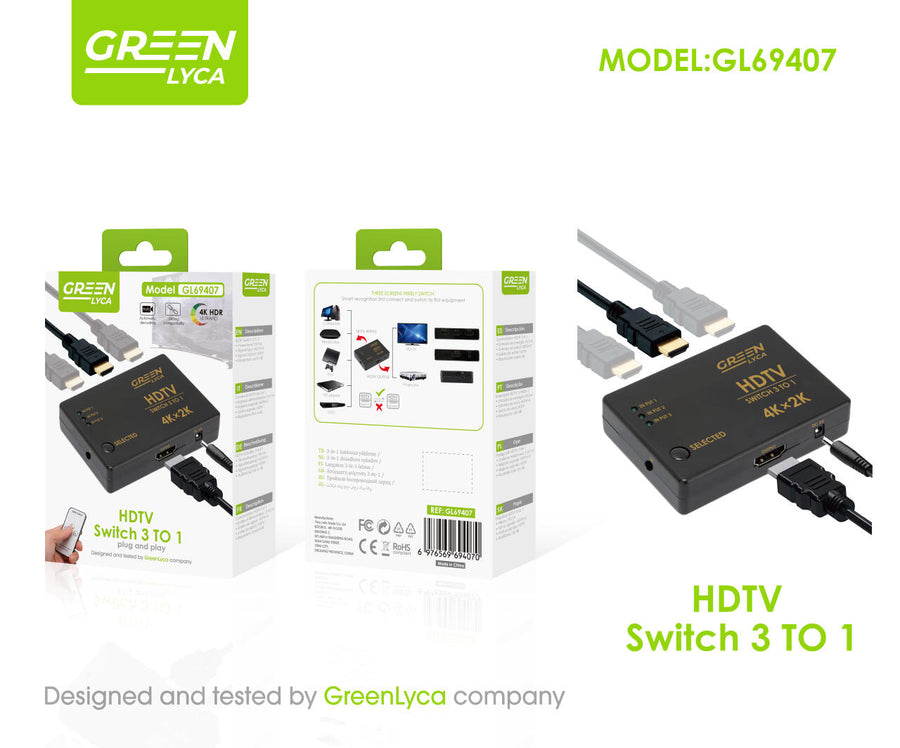 3 HDMI en una sola pantalla