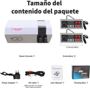 Mini consola de videojuegos 620 retro