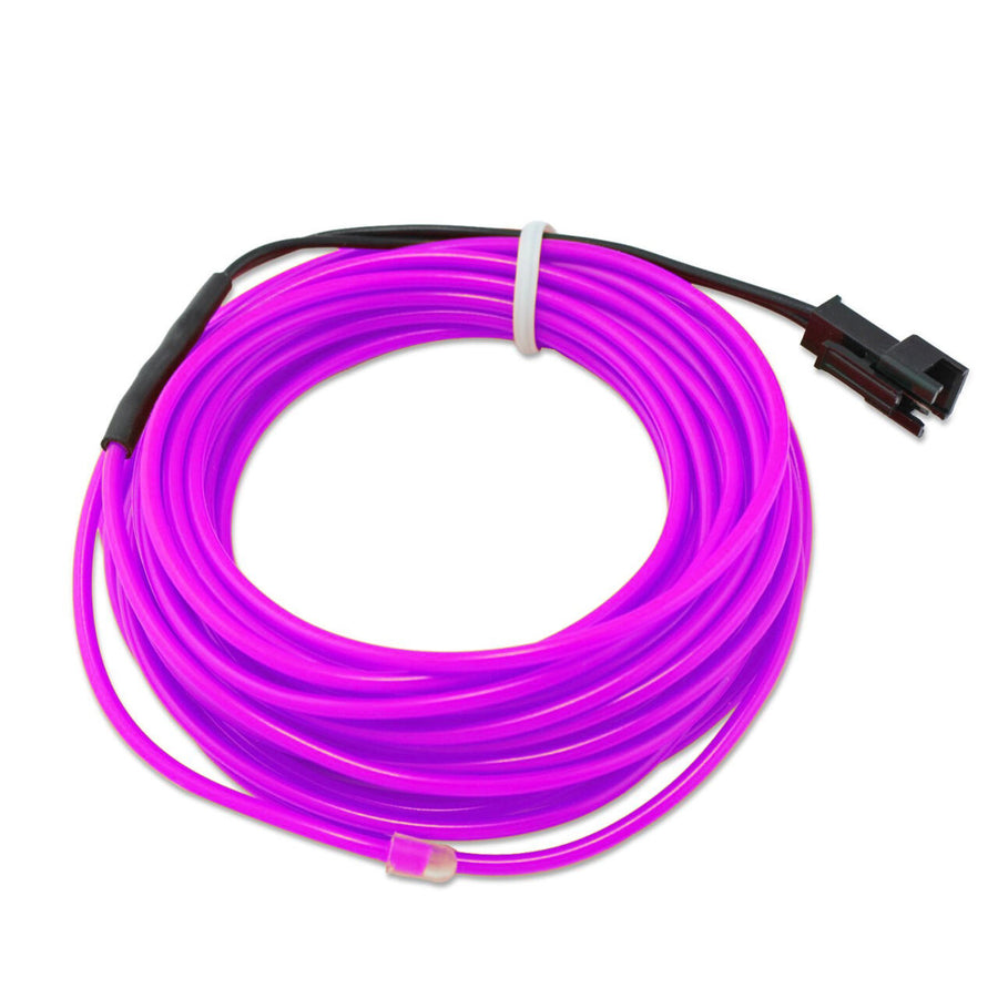 Cable flexible neón rosa 3 metros