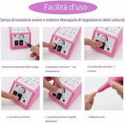Set manicura pedicura eléctrico en casa