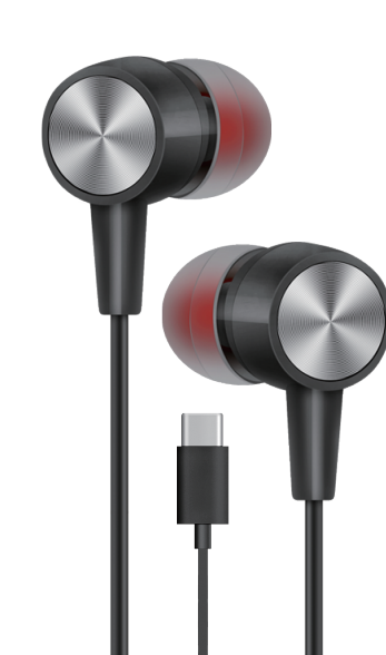 Auriculares Tipo C con micrófono HD