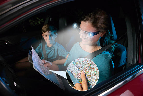 Gafas de aumento con luz LED | Novarso