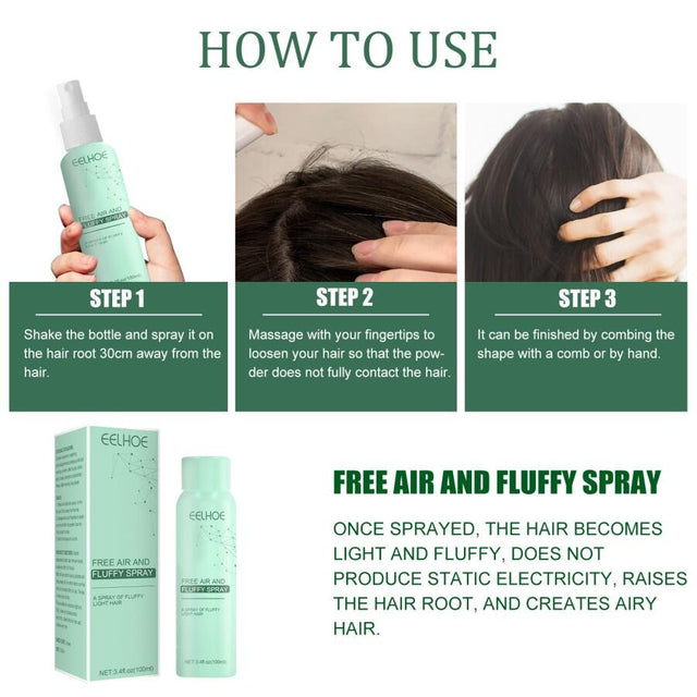 Spray volumen cabello fino ligero