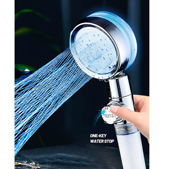 Cabezal de Ducha LED y Cepillo Desenredador