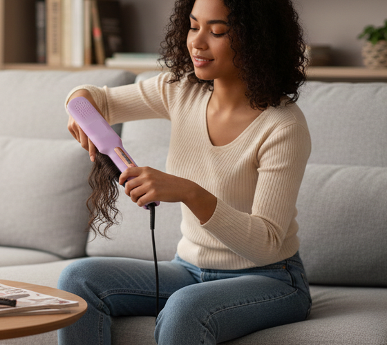 Plancha para el cabello cerámica