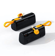 Mini banco de energía 5000mAh con cable
