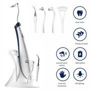 Cepillo ultrasónico dental con luz LED
