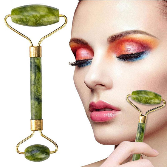 Rodillo de Jade y Gua Sha Facial