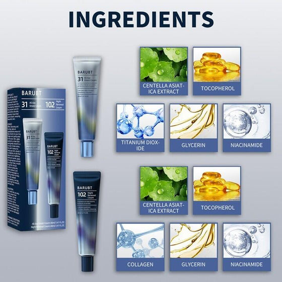 Crema facial día y noche Dermacycle