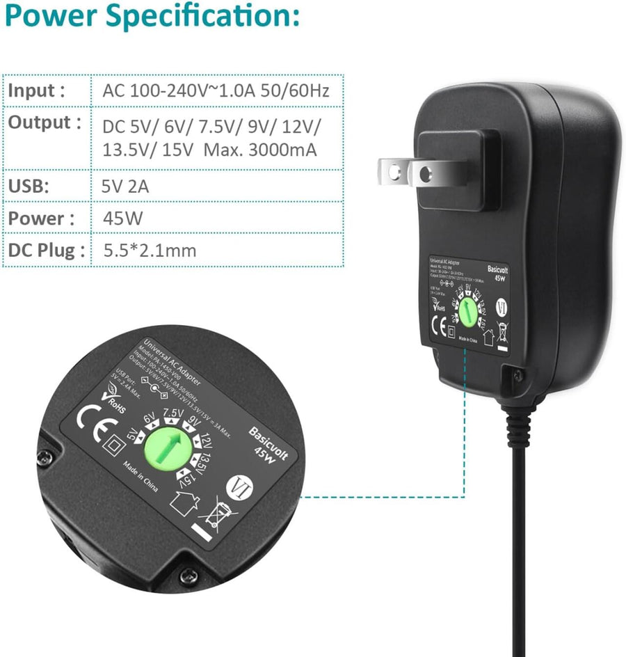 Adaptador universal de viaje Novarso