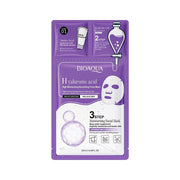 Mascarilla facial 3 pasos hidratante