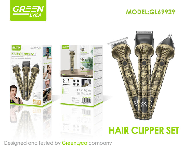 Hair Clipper 3 en 1 recargable