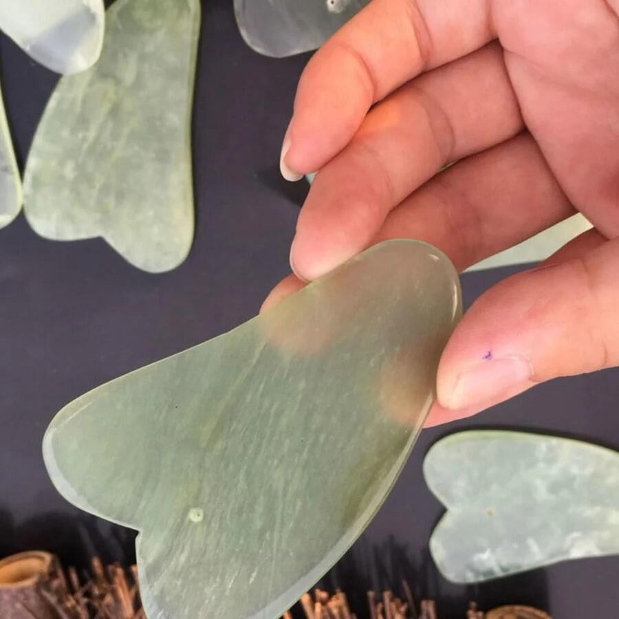 Rodillo de Jade y Gua Sha Facial