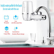 Filtro de agua para grifo compacto