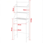 Estantería multiuso para baño y cocina