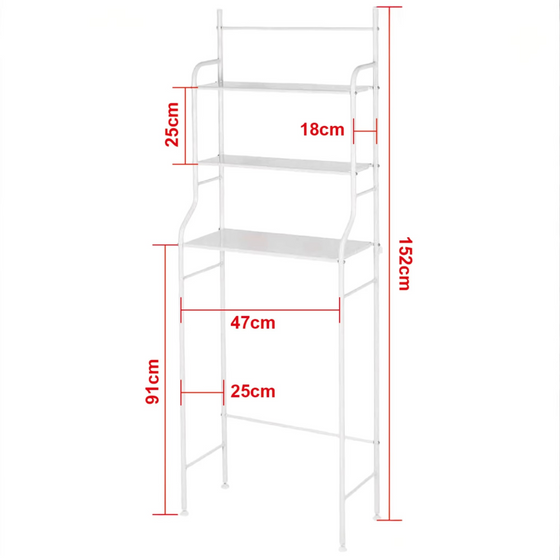 Estantería multiuso para baño y cocina