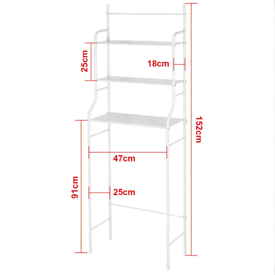 Estantería multiuso para baño y cocina