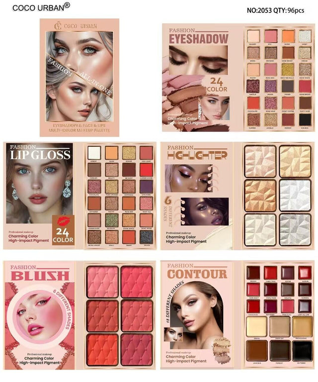 Paleta de maquillaje completa COCO URBAN