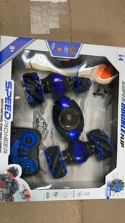 Coche acrobático con pulsera sensor
