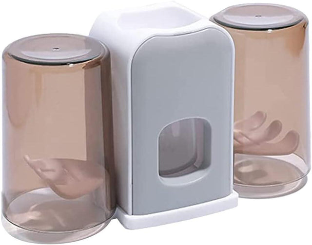 Soporte cepillo dientes dispensador pasta