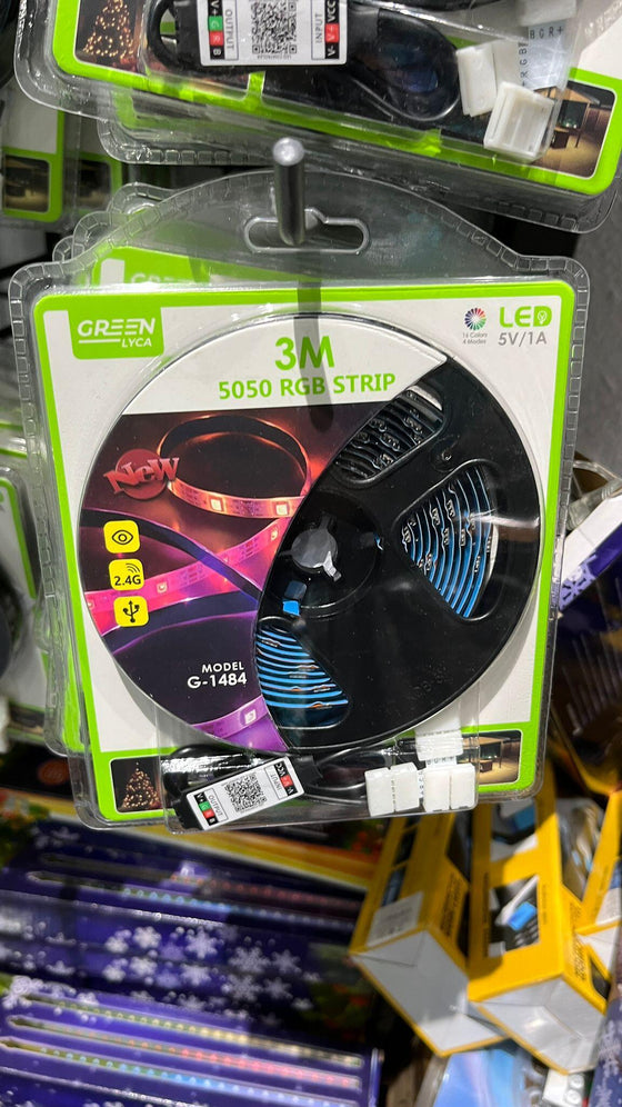 Tira LED RGB 3m para ambientar cualquier espacio