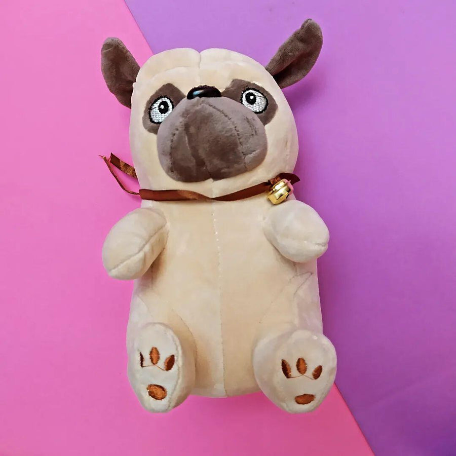 Peluche Perro Pug suave y realista
