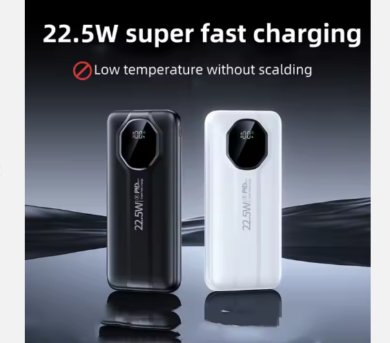 Power Bank 10000 mAh con cables integrados