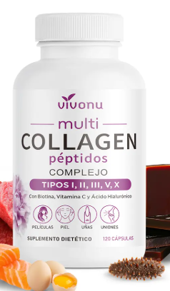 Colágeno con Vitamina C en Cápsulas