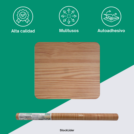 Rollo adhesivo para pared y muebles