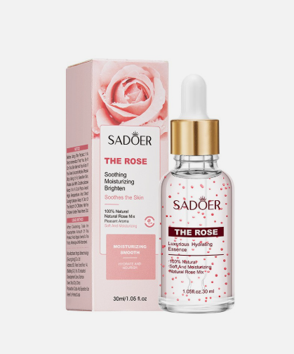 Esencia Facial de Rosa Natural Hidratante