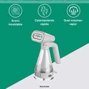 Plancha de vapor compacta para arrugas