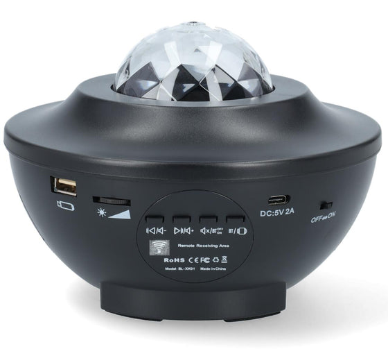 Proyector de galaxia LED con altavoz